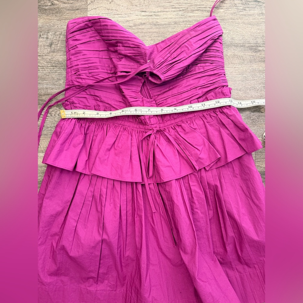 Ulla Johnson romper. Halter- ties around neck. Cut outs. - Picture 5 of 6
